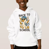 🧢 Peace Out, Summer — It’s School Time! 🕶️ Hoodie (Vorderseite)