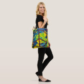 "Peace Out Tot Bag" Tasche (Am Model)