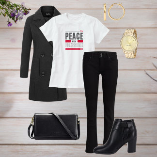 Peace Over Pressure Motivational Quote Design Sweatshirt