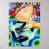 Peace Pals ~ May Peace Prevail on Earth Poster (Vorne)