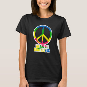 Peace Peace Peace Sprichwort Friedenssymbol Priest T-Shirt