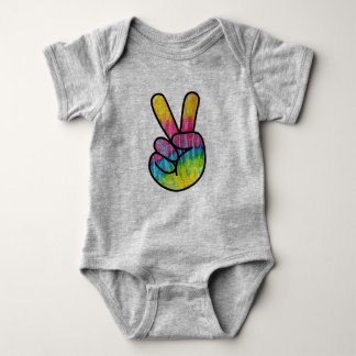 Peace Peace-Zeichen Peace-Symbol Frieden Baby Strampler