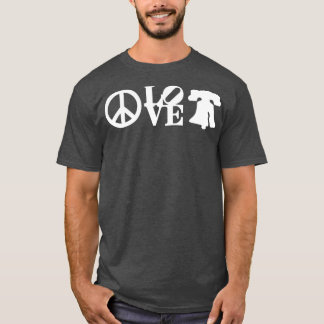Peace Philadelphia Liebe Liberty Bell Philly F T-Shirt