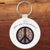 Peace_piece Schlüsselanhänger (Vorderseite)