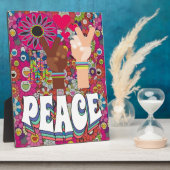 Peace Plaque Fotoplatte (Seite)