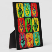 Peace Plaque Fotoplatte (Seite)