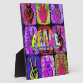 Peace Plaque Fotoplatte (Seite)