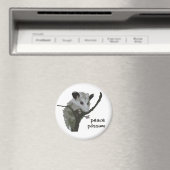 Peace Possum Magnet (In Situ (Geschirrspüler))