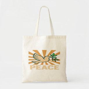 Peace Poster Tote Bag Harmonie & Stil Tragetasche