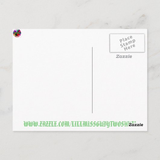 ~PEACE POSTKARTE (Rückseite)