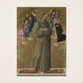 Peace Prayer St. Francis Prayer Card (Vorderseite)