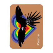 Peace Premium Flexi Magnet (Vertikal)