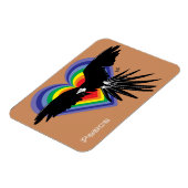 Peace Premium Flexi Magnet (Linke Seite)
