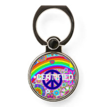 PEACE PRIDE #CERTIFIFIFIFIFIFIED TELEFONRING STAND