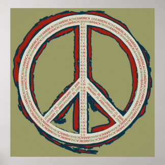 Peace Print Poster