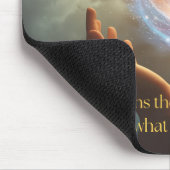 Peace Quote Mousepad (Ecke)