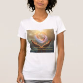 Peace Quote T-shirt (Vorderseite)