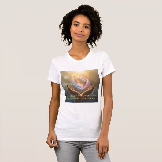 Peace Quote T-shirt (Vorne ganz)