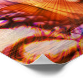 PEACE RAYS Poster (Ecke)