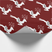 Peace Rentier Geschenkpapier (Ecke)