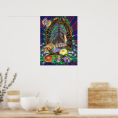 Peace Retro Poster (Küche)