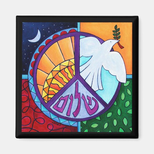 Peace Rising Magnet (Vorne)