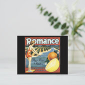 Peace River Fruit Company Crate Label Postkarte (Stehend Vorderseite)