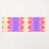 Peace Rose Ikat 4 Ipanema Yogamatte (Rückseite (Horizontal))