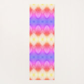 Peace Rose Ikat 4 Ipanema Yogamatte (Rückseite)