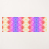 Peace Rose Ikat 4 Ipanema Yogamatte (Vorderseite (Horizontal))