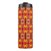 Peace Rose Ikat 7 Thermosbecher (Vorderseite)
