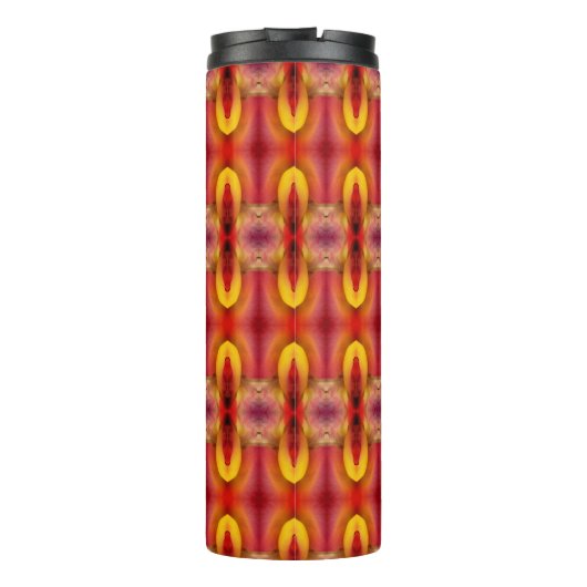 Peace Rose Ikat 7 Thermosbecher (Rückseite)