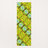 Peace Rose Ikat 7 x GL Yogamatte (Rückseite)