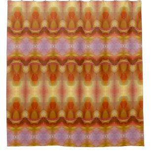 Peace Rose Ikat Duschvorhang