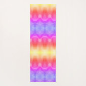 Peace Rose Ikat Ipanema Yogamatte (Rückseite)