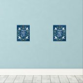 Peace Rules my Home Bilderwand Sets (Holzboden)