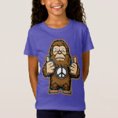 Peace Sasquatch T - Shirt (Vorderseite)