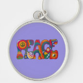 Peace Schlüsselanhänger (Vorne)