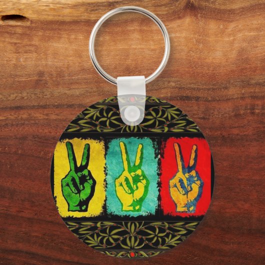 Peace Schlüsselanhänger (Vorderseite)