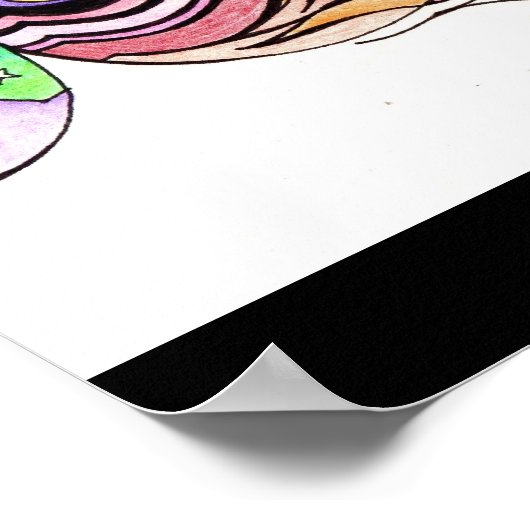 Peace Scroll Poster (Ecke)