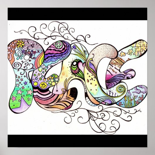 Peace Scroll Poster (Vorne)