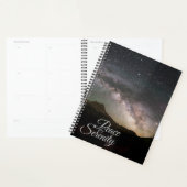 Peace & Serenity Mountain Night Sky Planer (Anzeige)