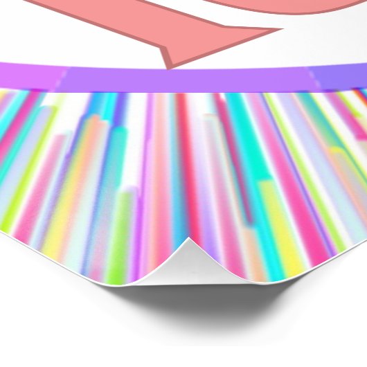 Peace Shalom Salaam Poster (Ecke)