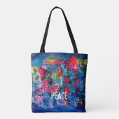 Peace Shalom Tasche (Rückseite)