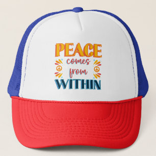 Peace Shirt, Vintages T Shirt, Graphic T-Shirts Vi Truckerkappe