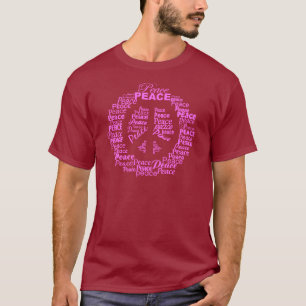 Peace Shirt - wählen Sie Stil & Farbe