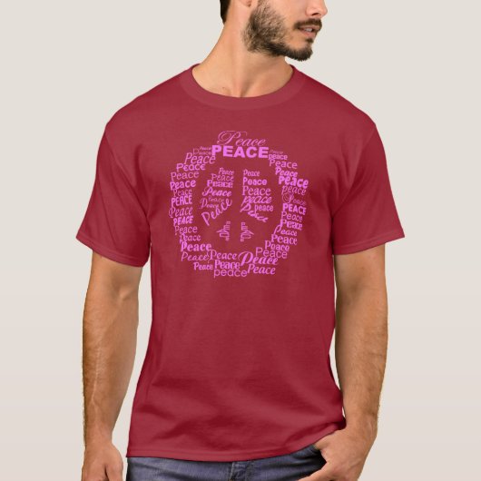 Peace Shirt - wählen Sie Stil & Farbe (Vorderseite)