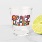Peace Shot Glass Schnapsglas (Vorderseite)