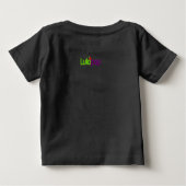 Peace Sign Bio Baby Baby T-shirt (Rückseite)