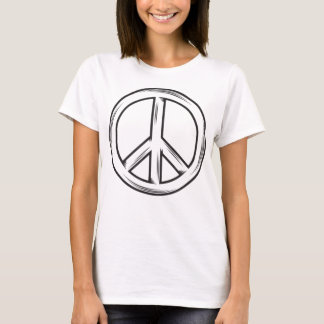 Peace Sign Fingers T - Shirt Peace Sign Hand Shirt
